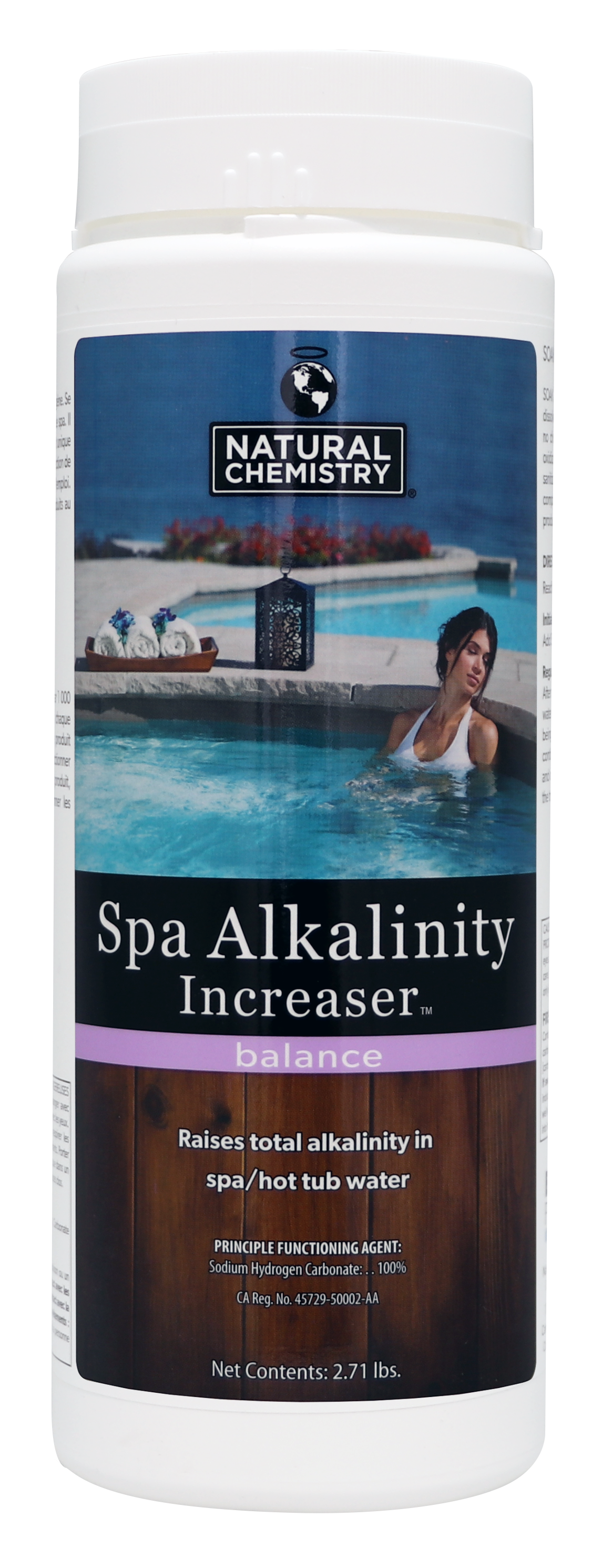 Spa Alk Increaser 2-71 lb X 12 - GLOBAL POOL PRODUCTS